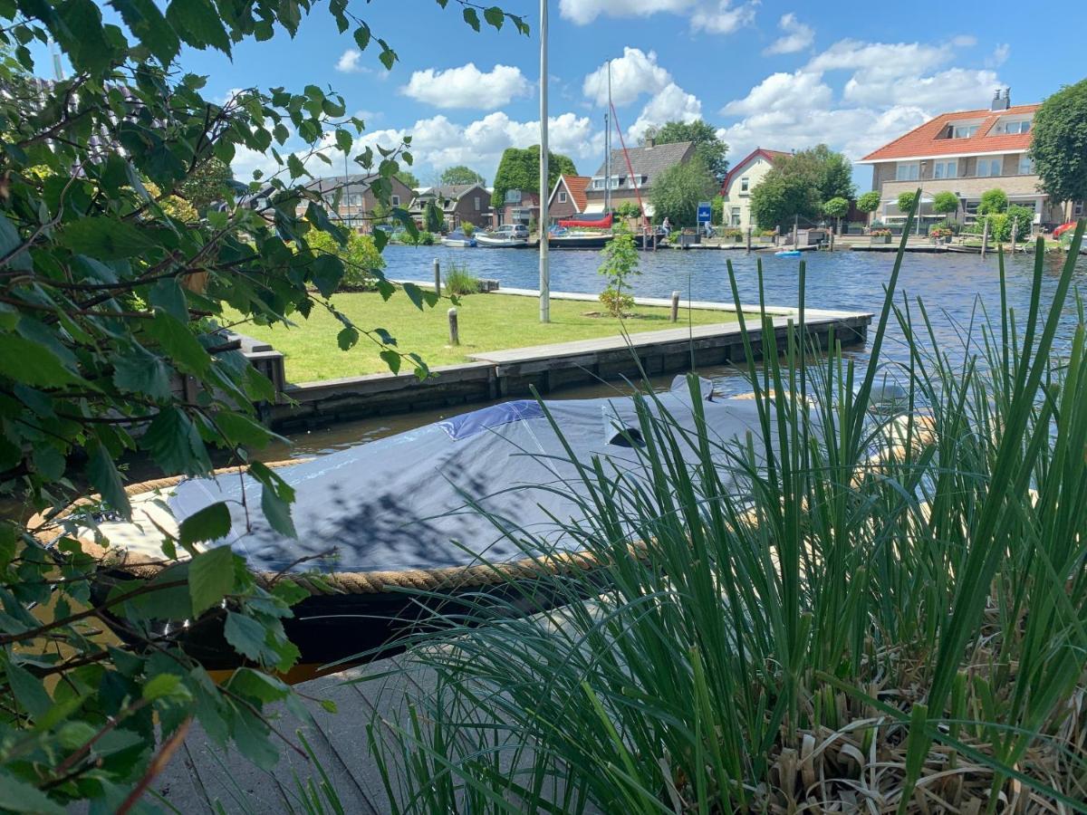 Holiday Home At The Water, Fire Place, Boat And Sup Rent, Near Amsterdam Aalsmeer Exterior photo