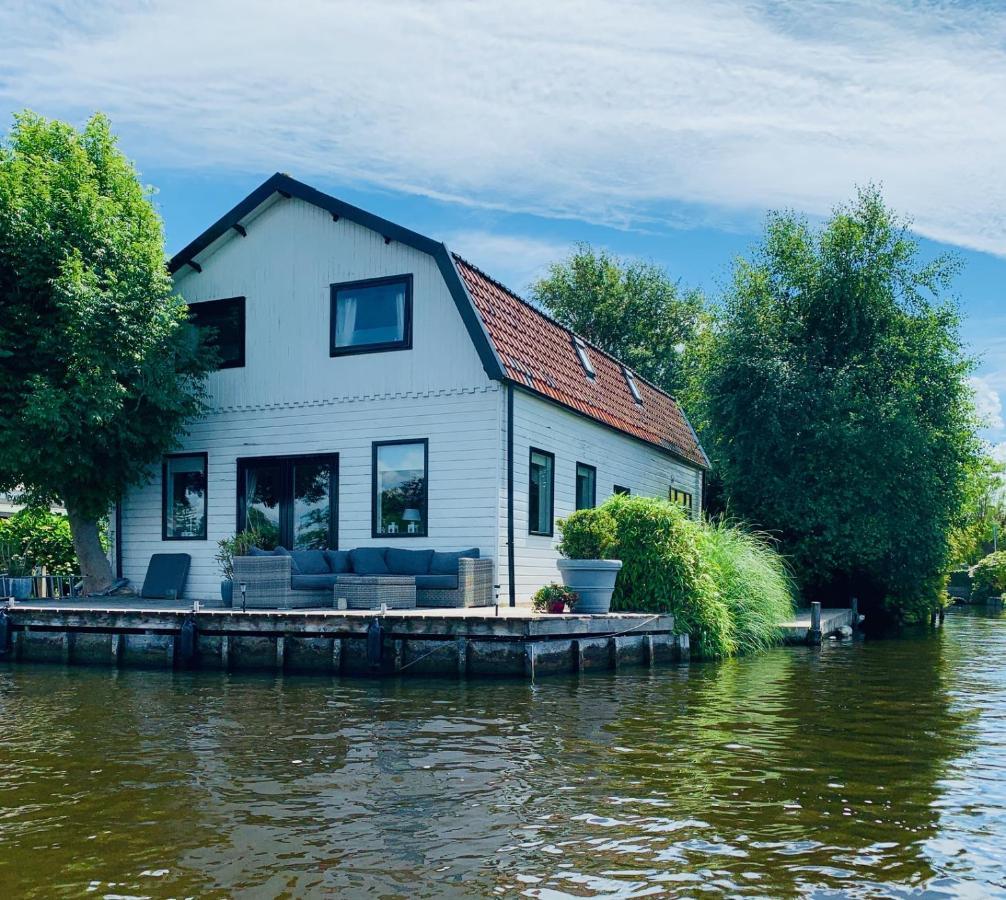 Holiday Home At The Water, Fire Place, Boat And Sup Rent, Near Amsterdam Aalsmeer Exterior photo