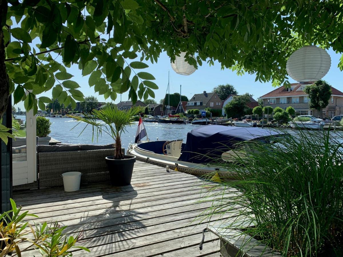 Holiday Home At The Water, Fire Place, Boat And Sup Rent, Near Amsterdam Aalsmeer Exterior photo